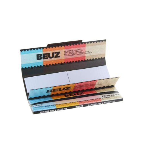 Feuille Slim Blanche + Filtres Carton BEUZ