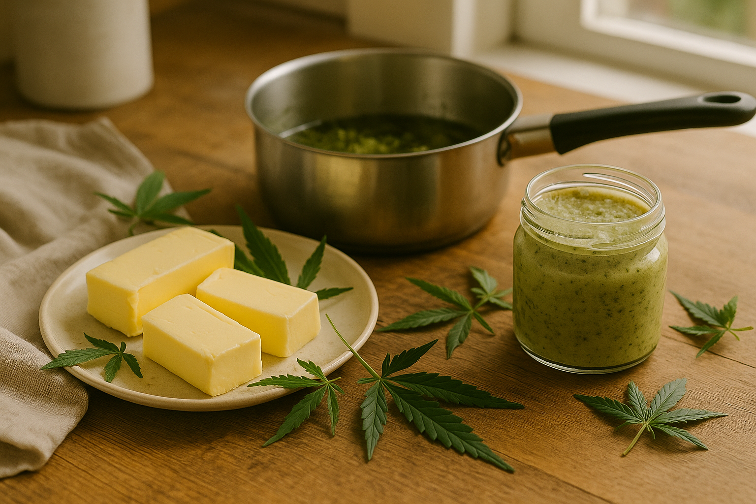Beurre CBD : la recette naturelle pour préparer un beurre infusé au cannabidiol